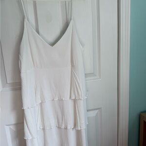 Altar'd State White Midi Dress